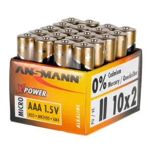 Batterie alcaline al manganese