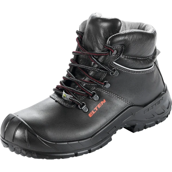 Calzatura alta con lacci nera LAURENZO RUBBER Mid ESD