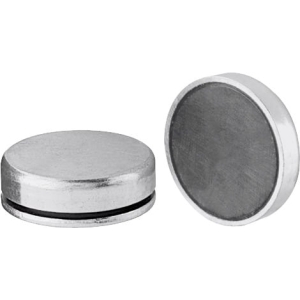 Magnete permanente cilindrico piatto senza filettatura