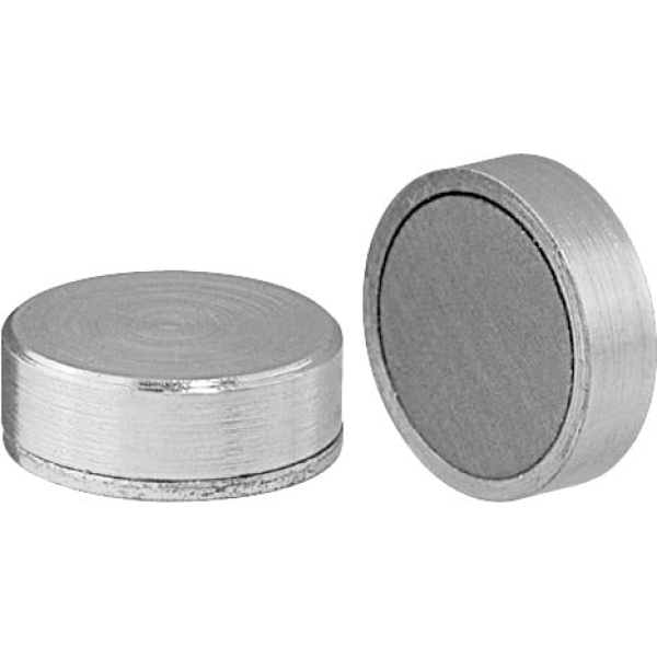 HOFFMANN - Magnete permanente cilindrico piatto senza filettatura