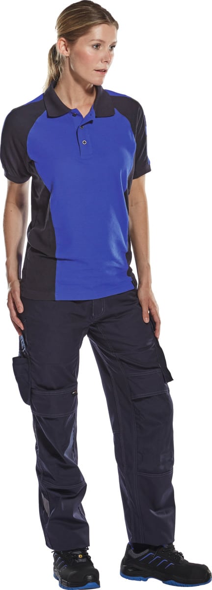 Pantaloni Sportivi con Toppa al Ginocchio Mostro Sorridente Blu Navy da  Women