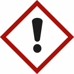 Simbolo delle sostanze pericolose Punto esclamativo