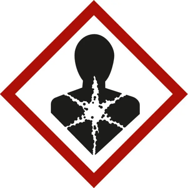 Simbolo delle sostanze pericolose Rischio per la salute