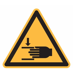 Simbolo di avvertimento Attenzione alle mani
