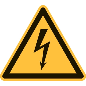 Simbolo di avvertimento Attenzione: pericolo di tensione elettrica