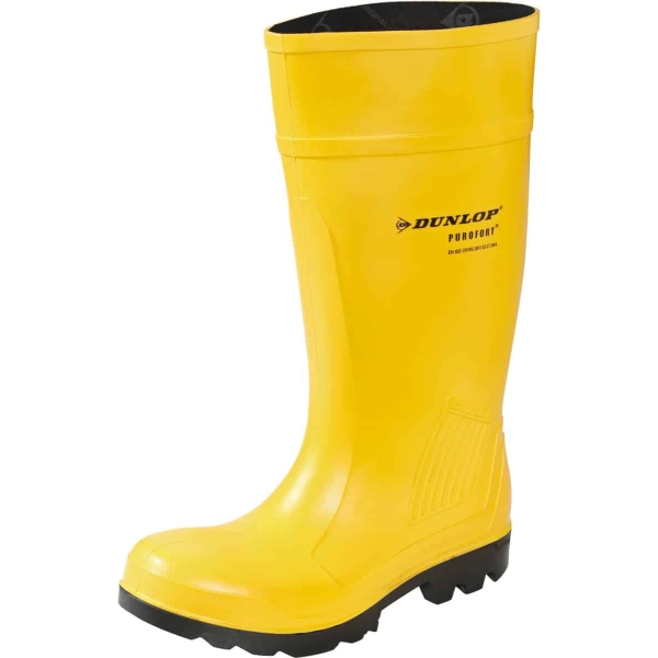 Stivale di sicurezza giallo DUNLOP PUROFORT PROFESSIONAL FULL SAFETY