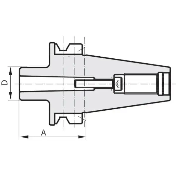 Adattatore SK / CM per filetto di serraggio