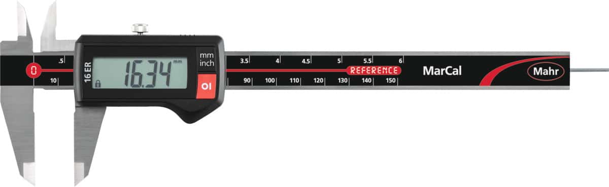 CALIBRO DIGITALE A CORSOIO DISPLAY LCD 150MM IN ACCIAIO CON