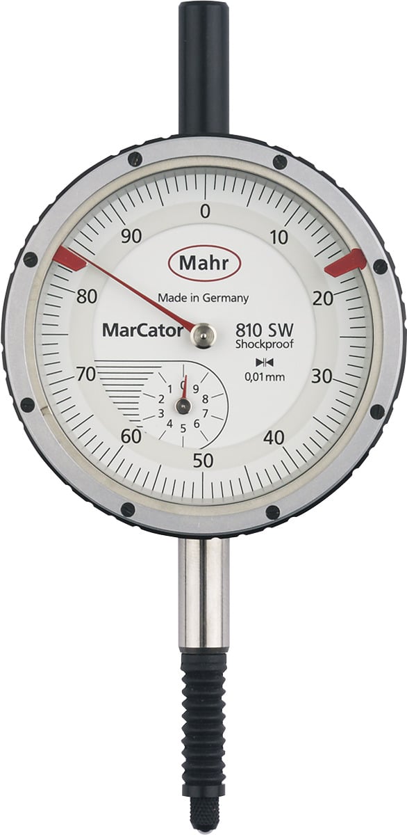 701-100 Comparatore centesimale originale Käfer Ø58 mm con ghiera  metallica, cappuccio antipolvere e puntalino in