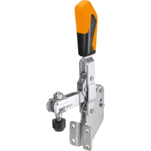 Dispositivo di fissaggio rapido a doppia leva con piede angolare per il montaggio laterale