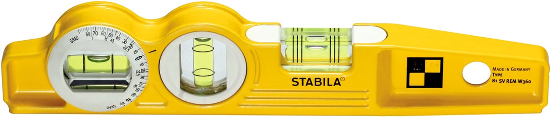 STABILA - Livella a bolla tascabile Electric, Lunghezza: 70 mm - Metalworker