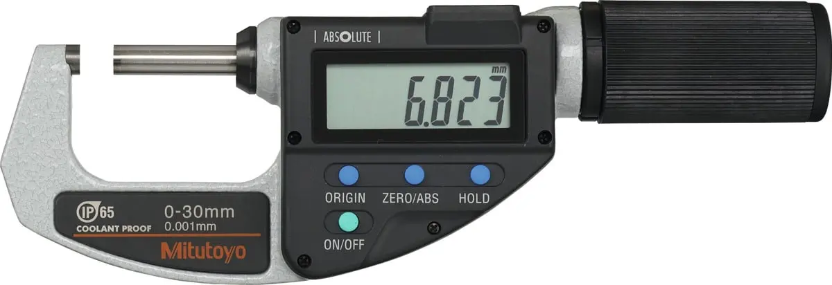 MITUTOYO - Micrometro digitale IP65 con uscita dati - Metalworker