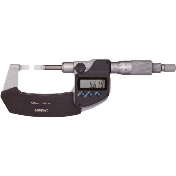 Micrometro digitale per la misurazione di scanalature