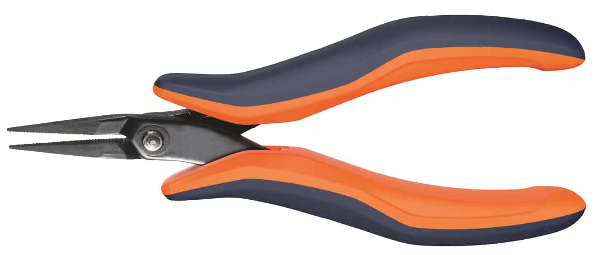 KNIPEX - Pinza a becchi piatti a punta per elettronica, lunghezza  complessiva: 115 mm - Metalworker