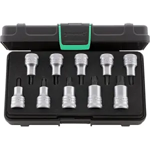 Set di bussole con inserti per Torx