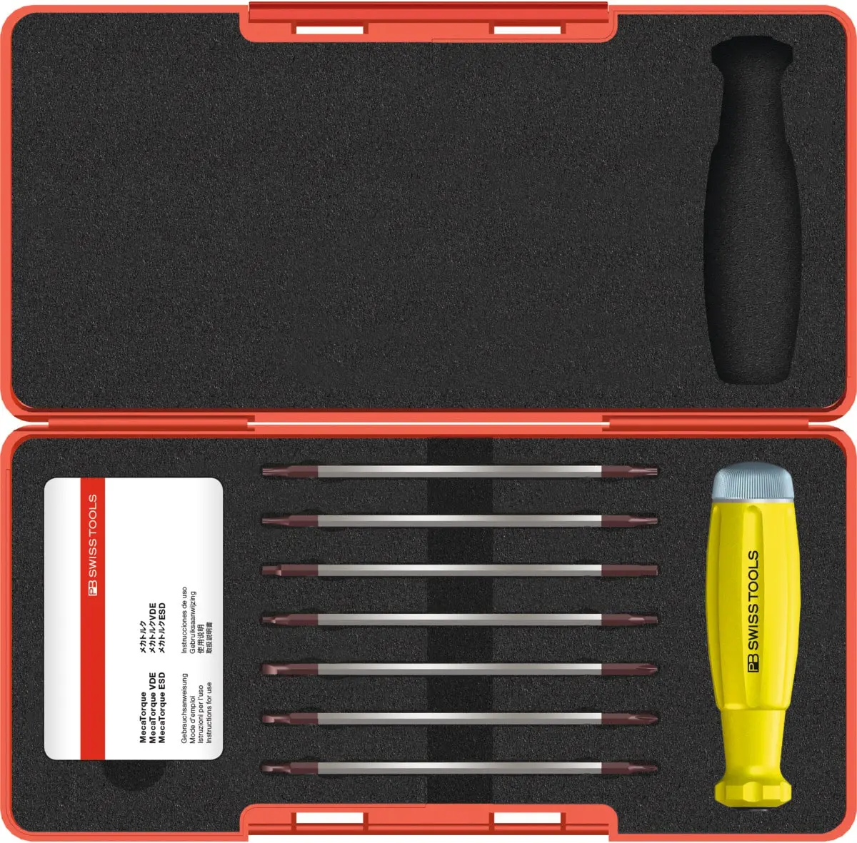 Pb Swiss Tools Set Di Giraviti Dinamometrici Pezzi Con Scala