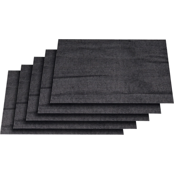 HOFFMANN - Set di tappetini antiscivolo per cassetti, 5 pezzi - Metalworker