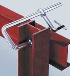 BESSEY - Strettoio a U in acciaio bonificato per carpenteria pesante con  cappuccio a pressione speciale, Apertura: 300 mm - Metalworker
