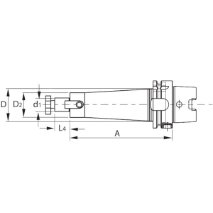 Portafrese con trascinatore frontale antivibrante