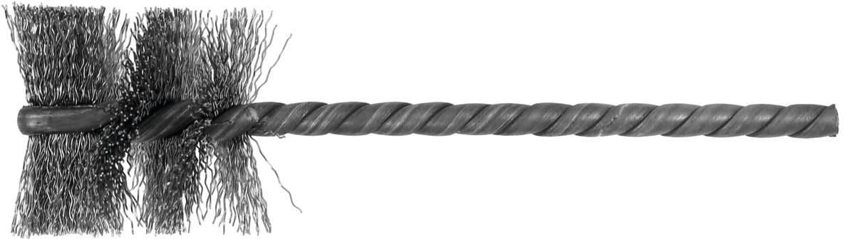 Spazzola per tubi filo in acciaio 0,20 mm, ⌀ Spazzola D1: 32mm - Metalworker