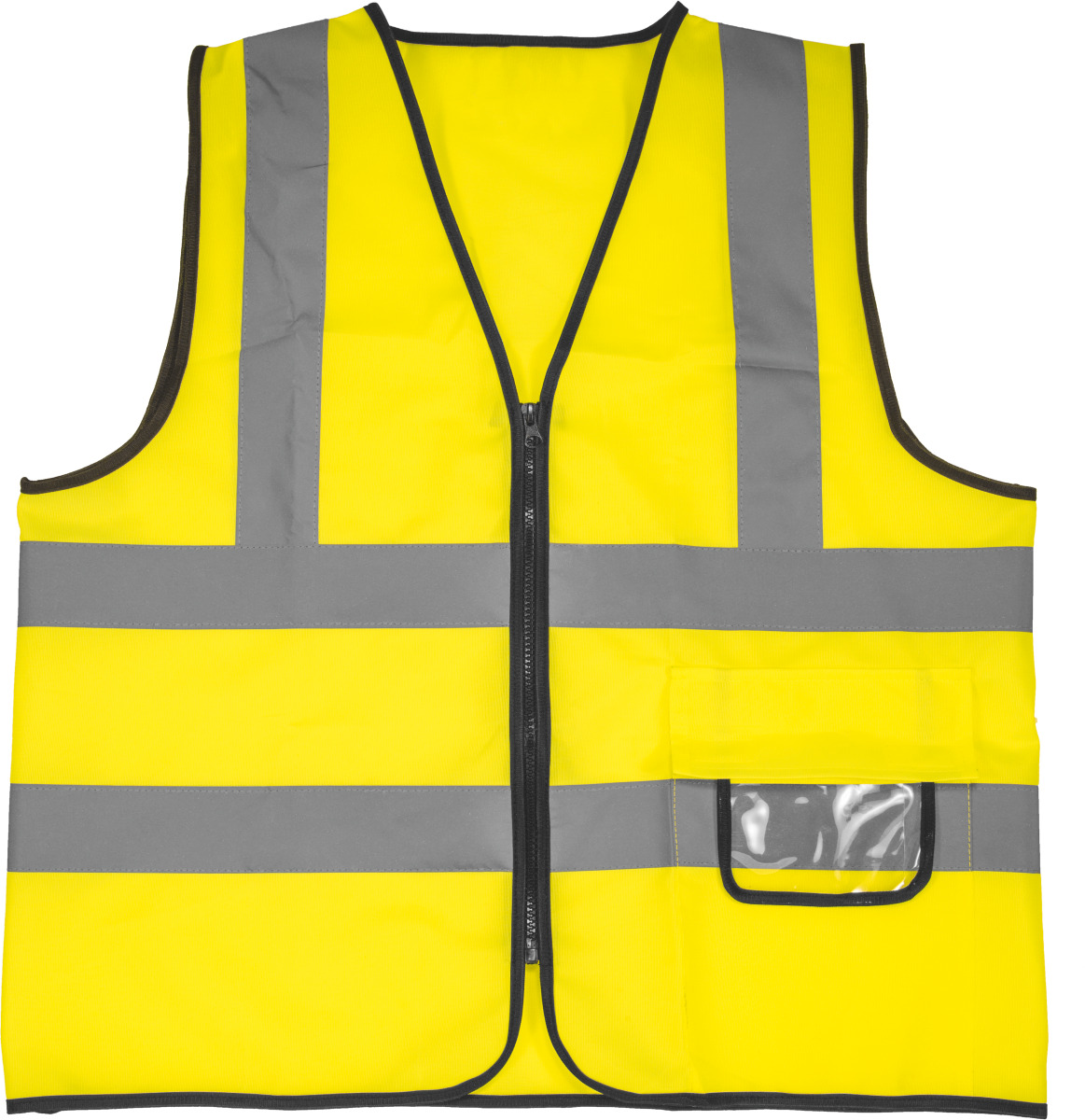 HOLEX - Gilet alta visibilità giallo / nero - Metalworker