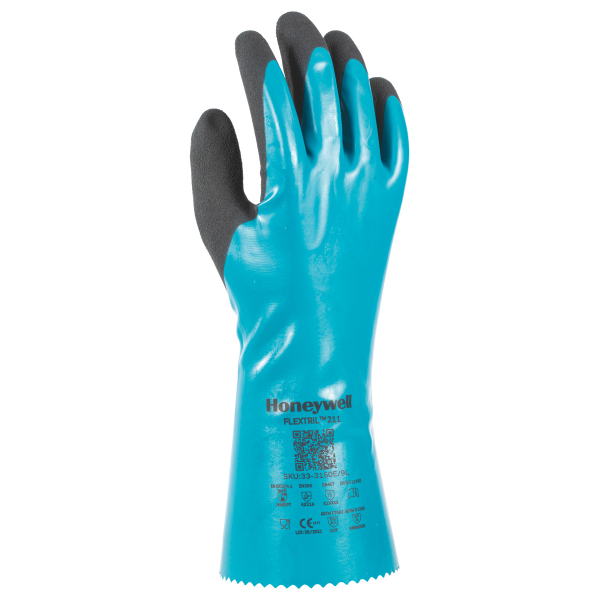 Paio di guanti di protezione dai prodotti chimici Flextril 211