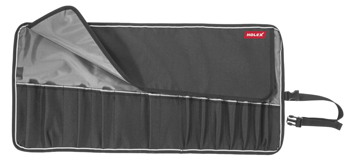 3m scotch-brite,holex holex - borsa portautensili avvolgibile in tessuto con chiusura a clip, lunghezza x larghezza: 280x320 mm