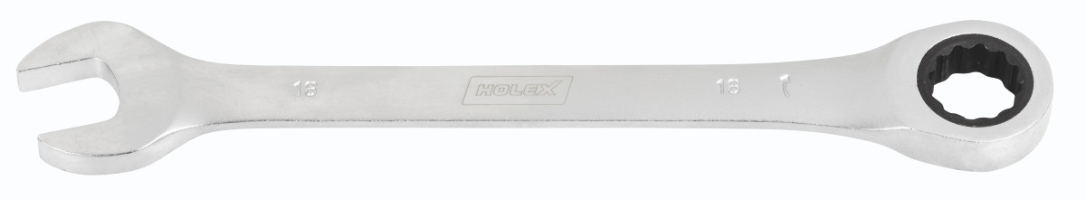 HOLEX - Set di chiavi a forchetta / a cricchetto, in busta - Metalworker