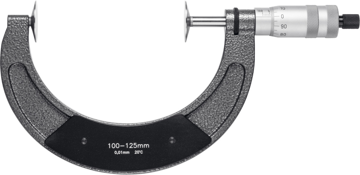 MITUTOYO - Micrometro digitale con piattelli di misura - Metalworker