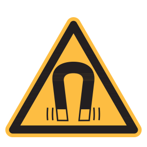 Simbolo di avvertimento Pericolo campo magnetico