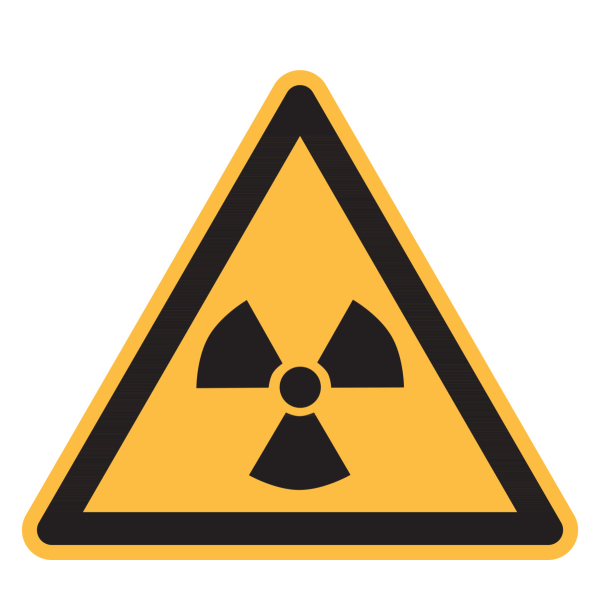 Simbolo di avvertimento Pericolo materiale radioattivo o radiazioni ionizzanti