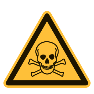 Simbolo di avvertimento Pericolo sostanze tossiche