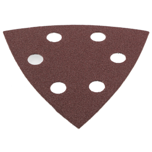 Triangolo di carta abrasiva (A) Fori 6x