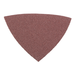 Triangolo di carta abrasiva (A) non forati